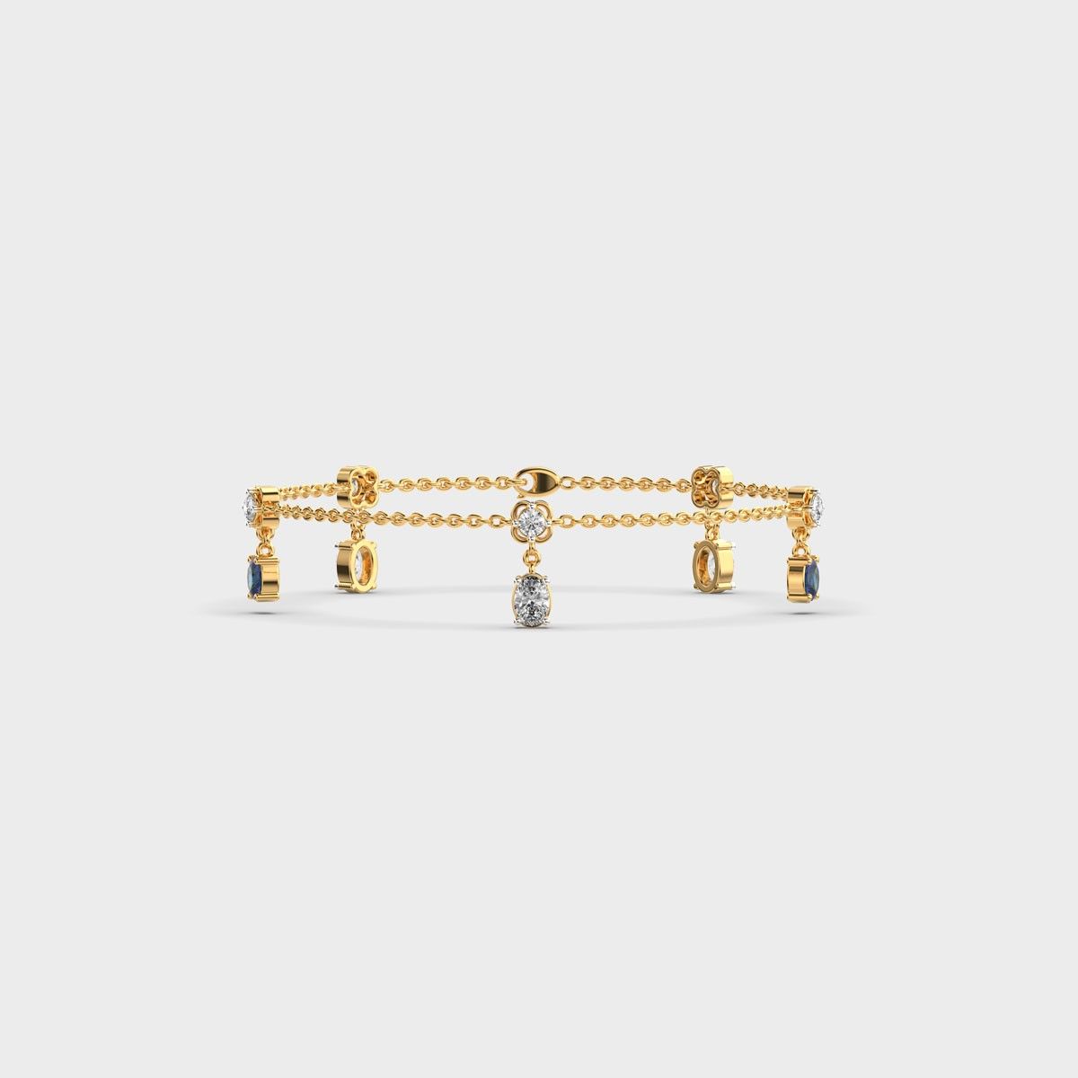 Stellar Dangler Diamond Bracelet