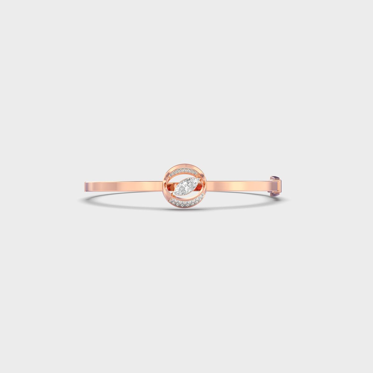 Framed Marquise Diamond Bracelet