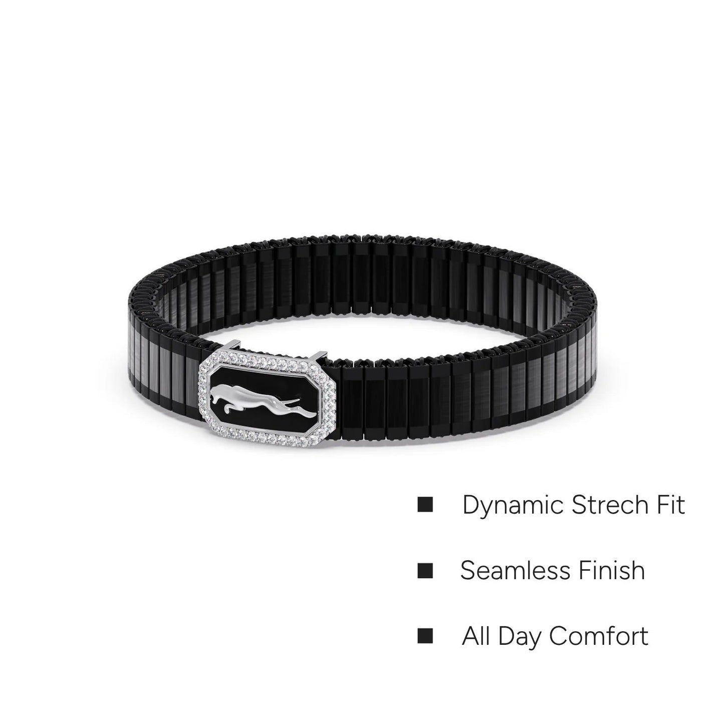 Apex Panther Diamond Men's Bracelet
