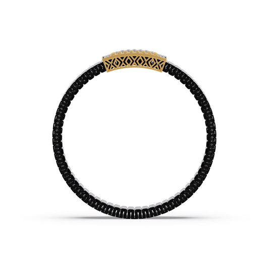 Strata Diamond Men's Bracelet