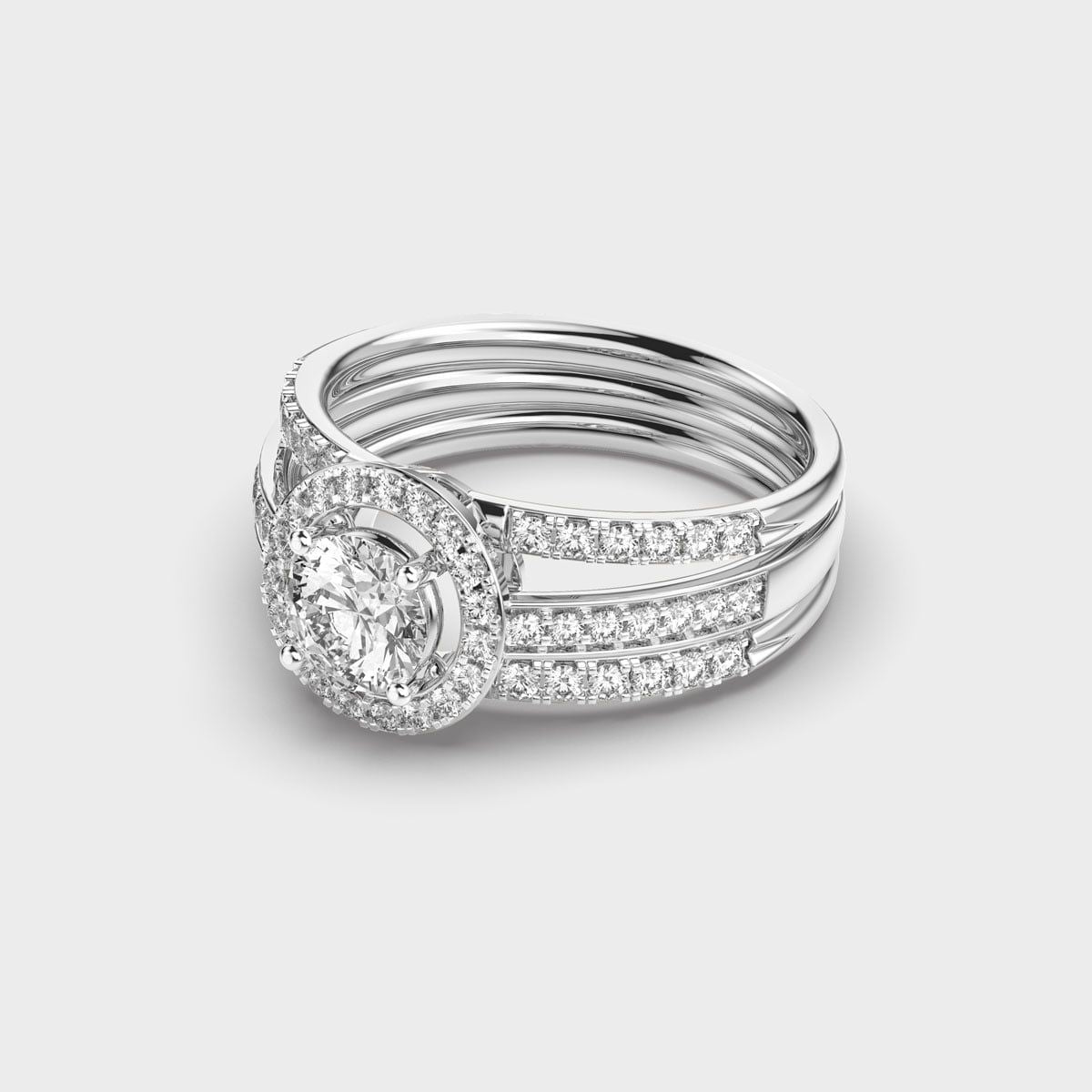 Clarion Orb Diamond Ring - View 13