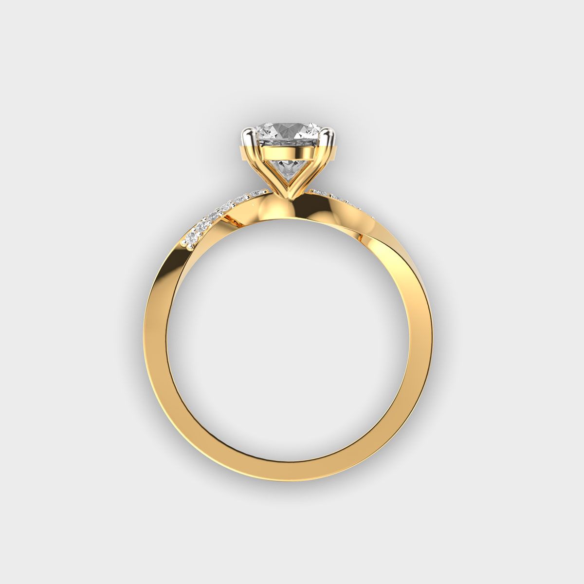 Romance Keepsake Couple Diamond Ring - View 4