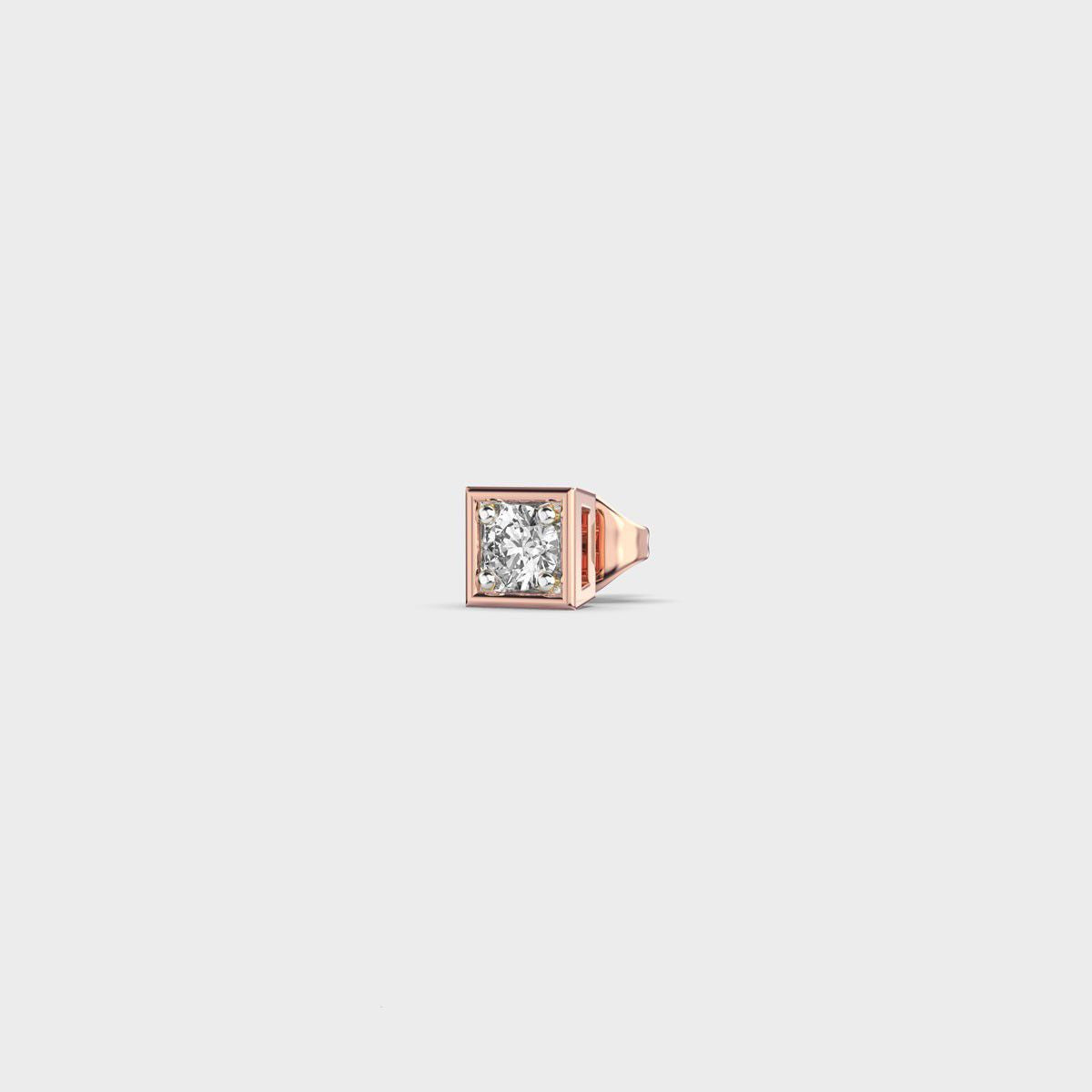Rogue Diamond Stud Earring for Men