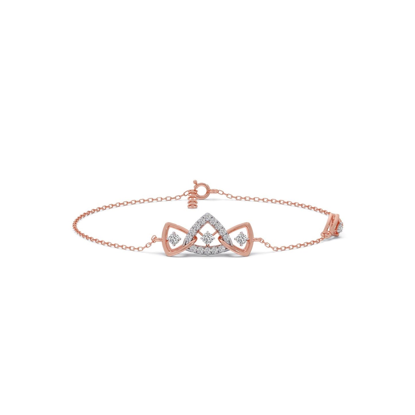 Trilink Chain Bracelet
