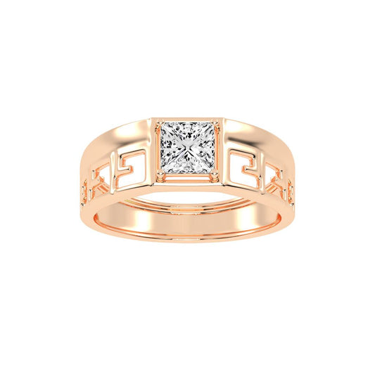 1.00Ct Princess Shape Solitaire