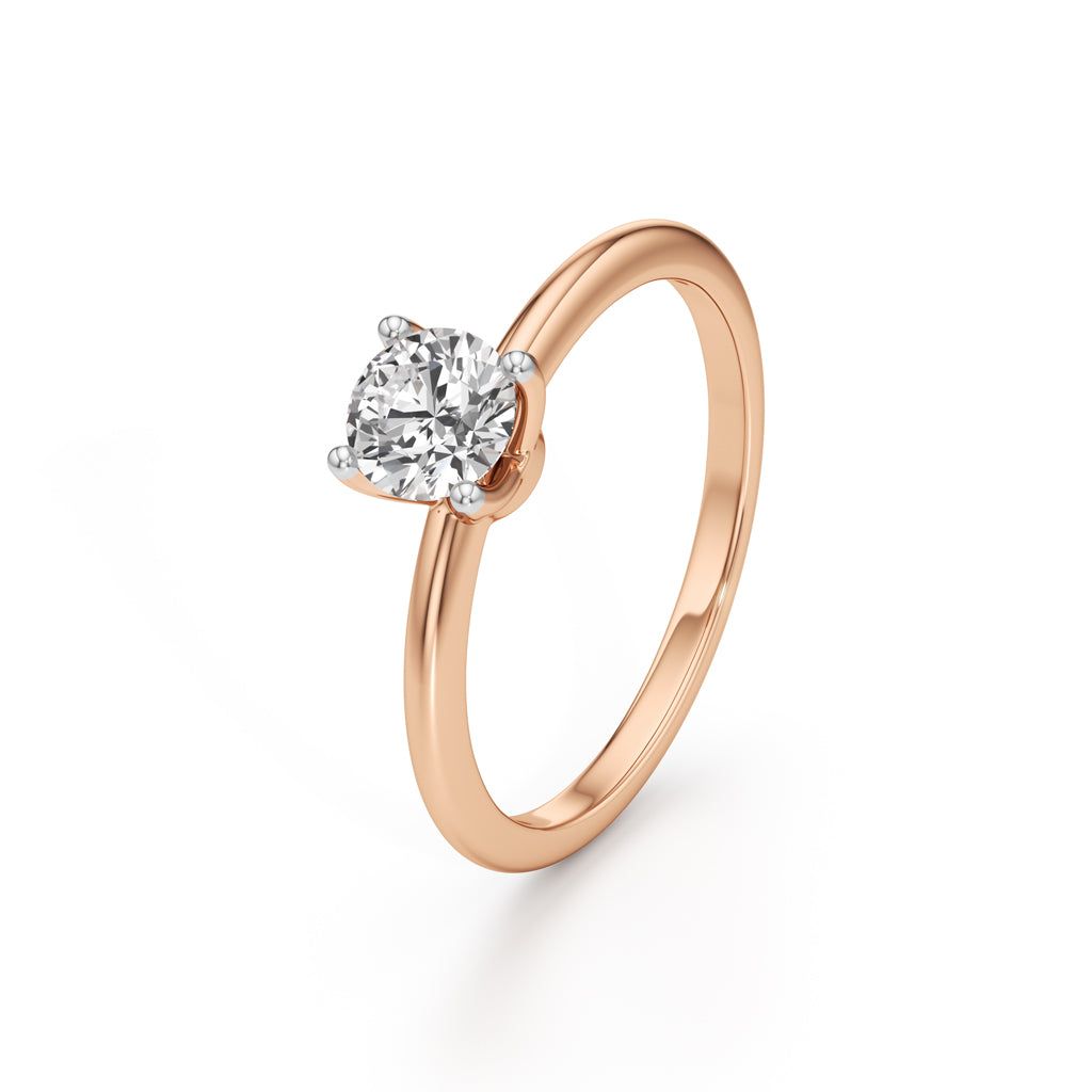 Eterna Solitaire â€“ Classic 0.60 Ct Diamond Ring