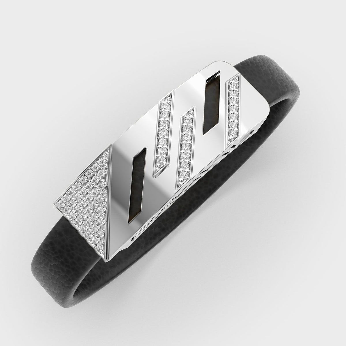 Black Beauty Diamond Bracelet For Men