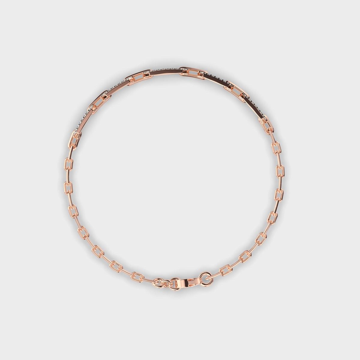 Linking In Love Diamond Bracelet