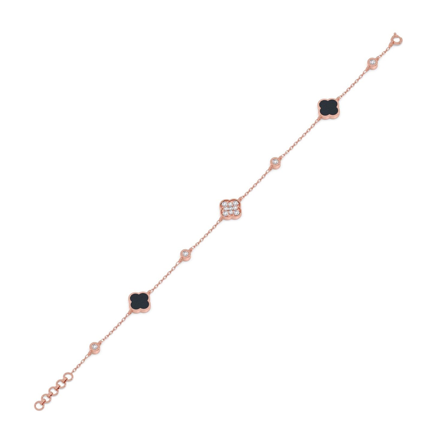 The Lucky Clover Diamond Bracelet