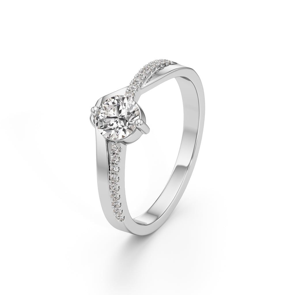 Radiant Vow Solitaire Ring