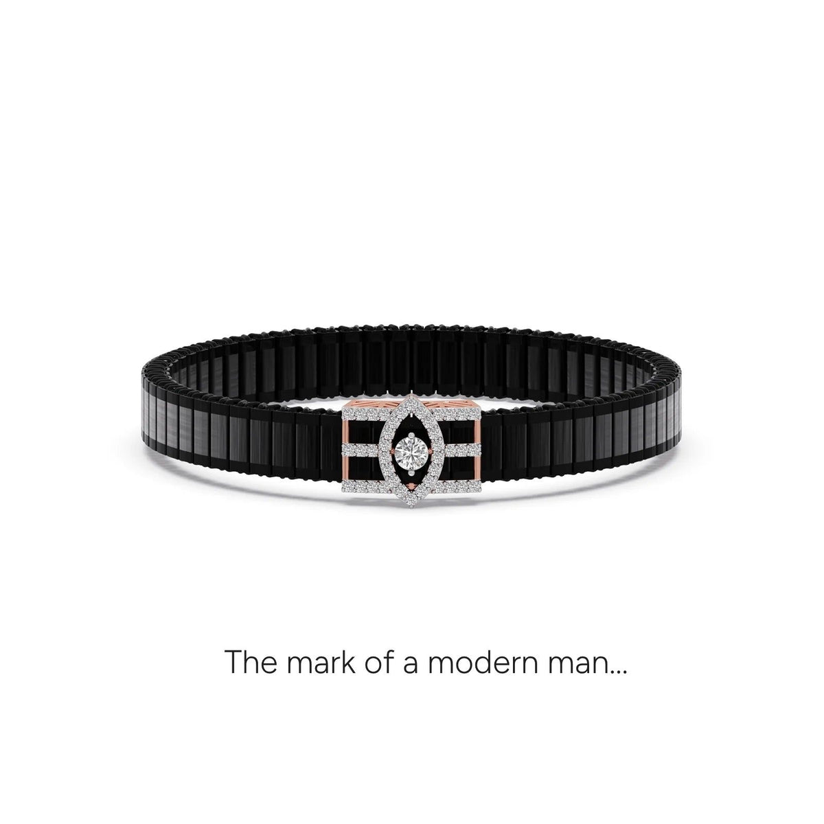Trinetra Diamond Men's Bracelet