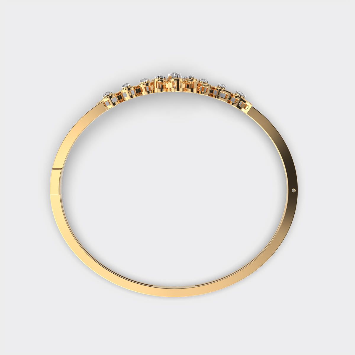 Kiss Me Blossom Diamond Bracelet