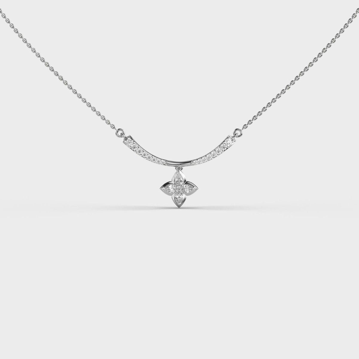 Dazzling Navira Diamond Necklace
