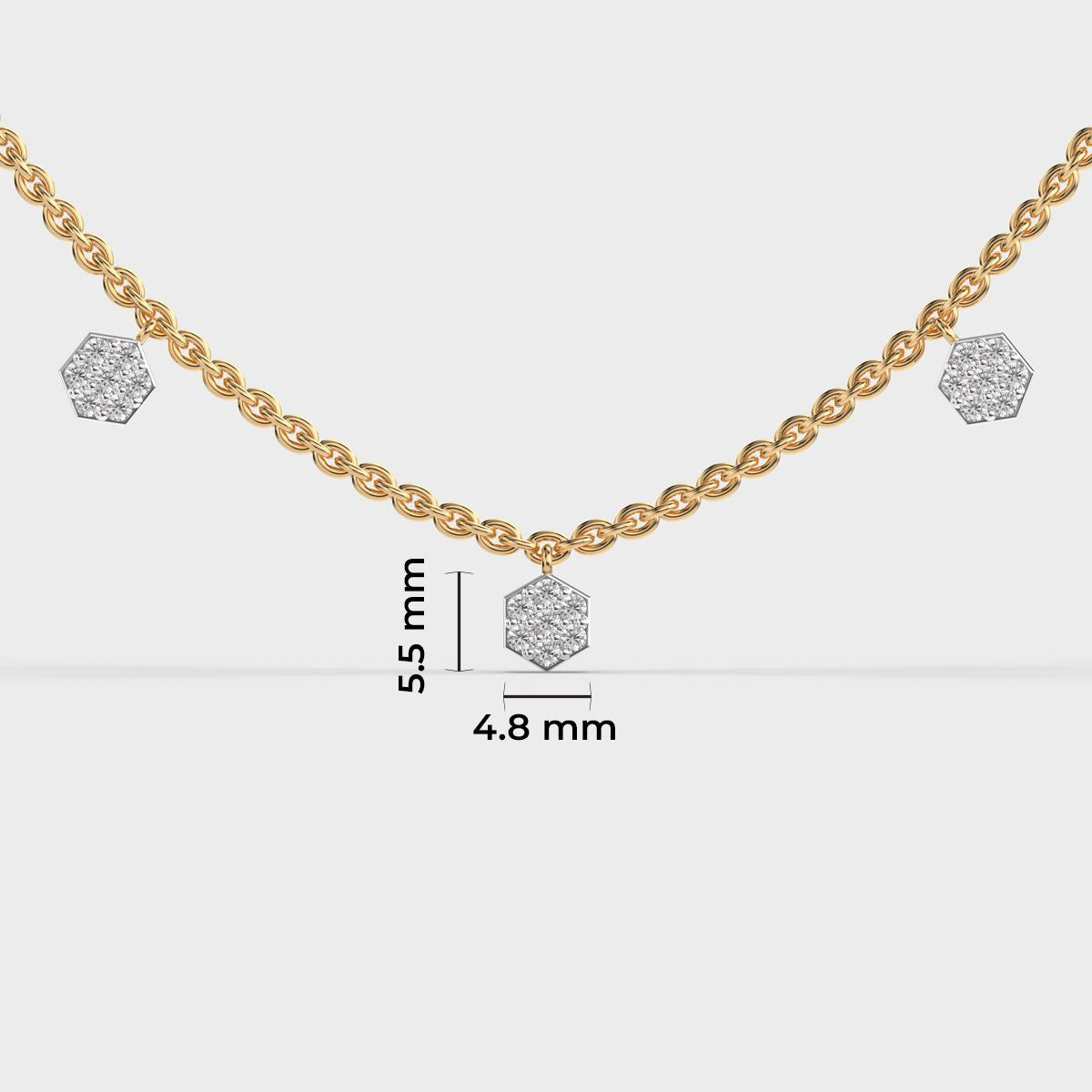 Tears Of The Moon Diamond Necklace