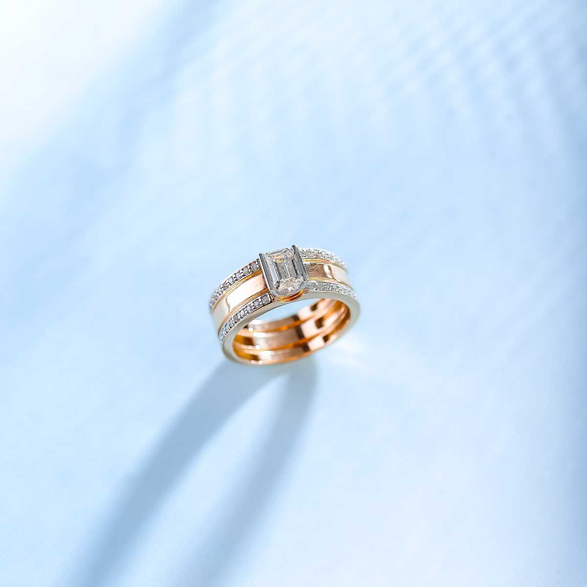 Symbol of Strength Diamond Ring For Men - View 6