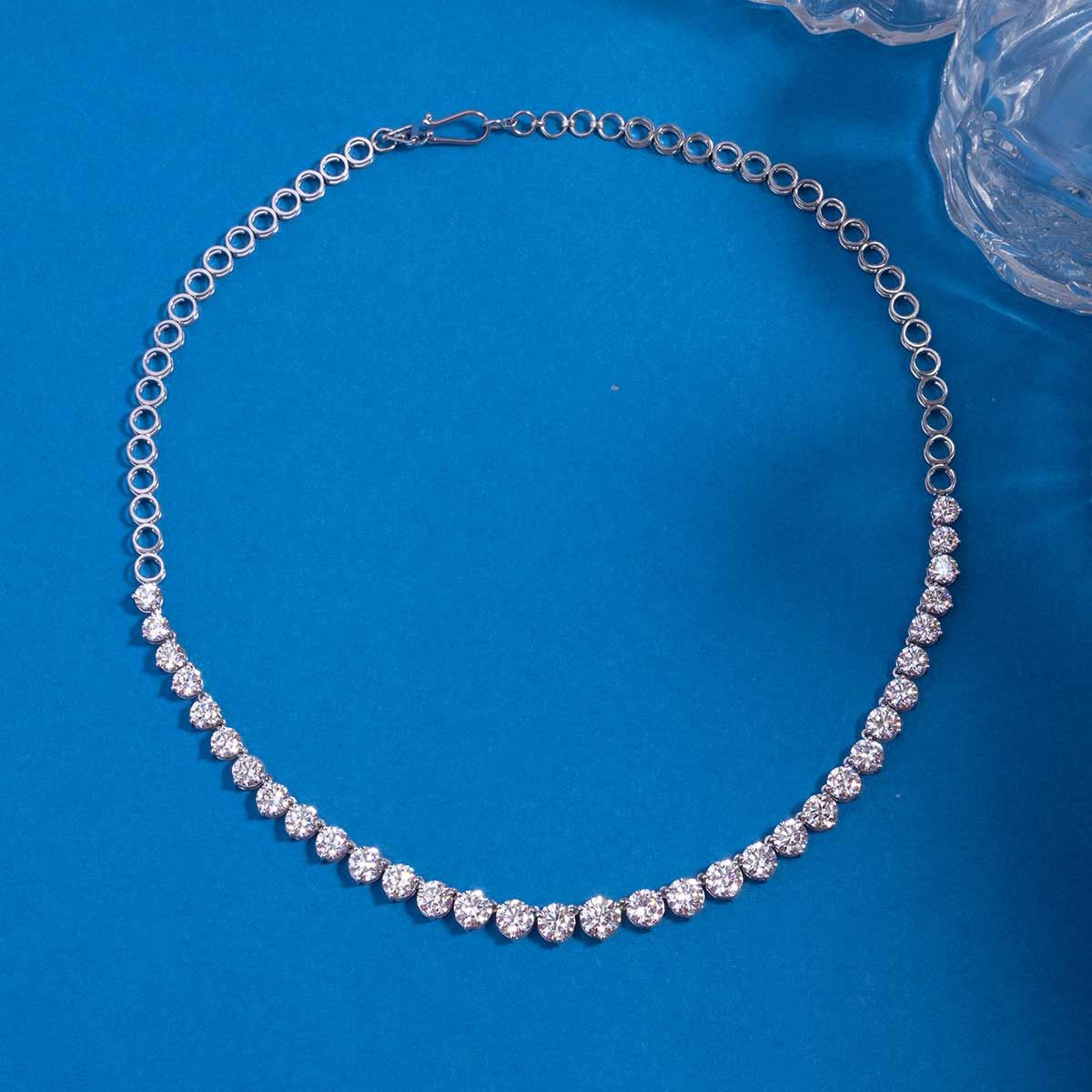 Paradise Glam Diamond Necklace For Women