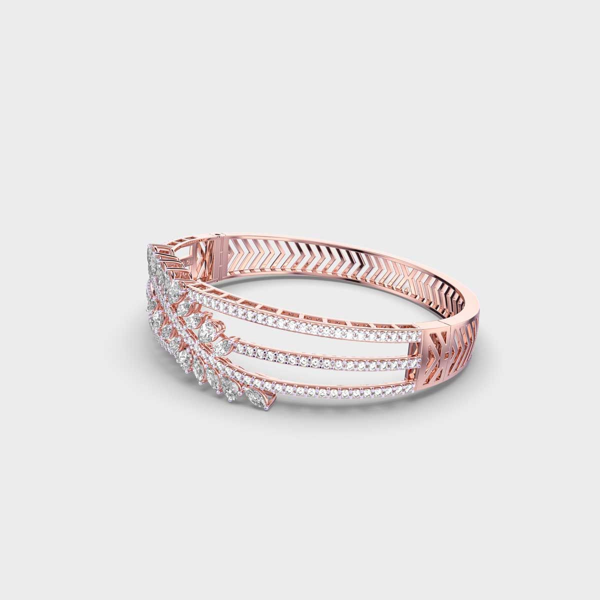 Athena's Pride Statement Diamond Bracelet