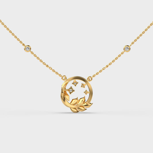 Basket of Blooms Diamond Necklace
