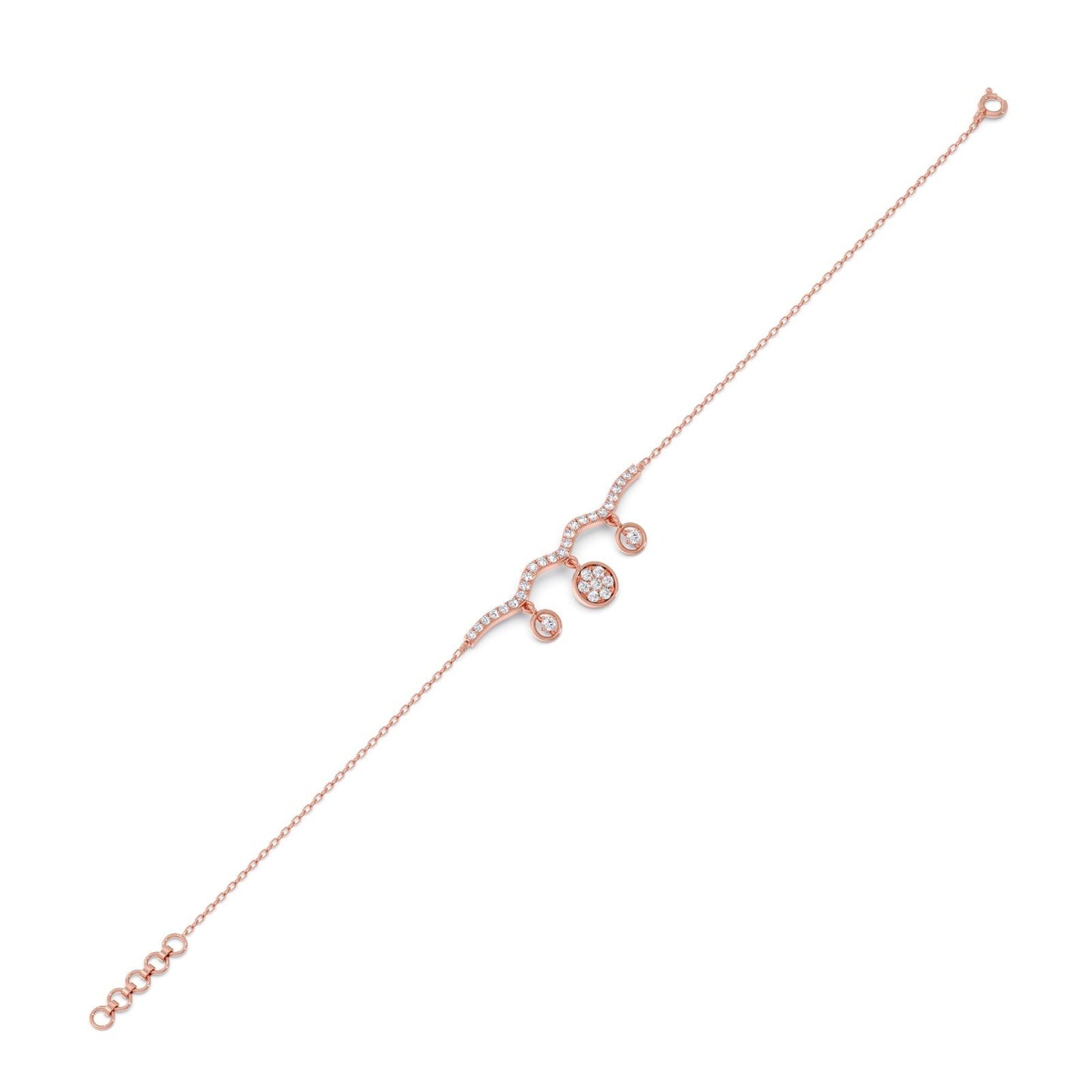 Curve Twilight Chain Bracelet