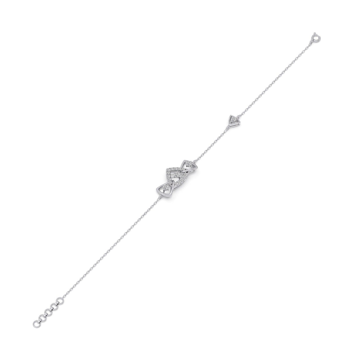 Trilink Chain Bracelet
