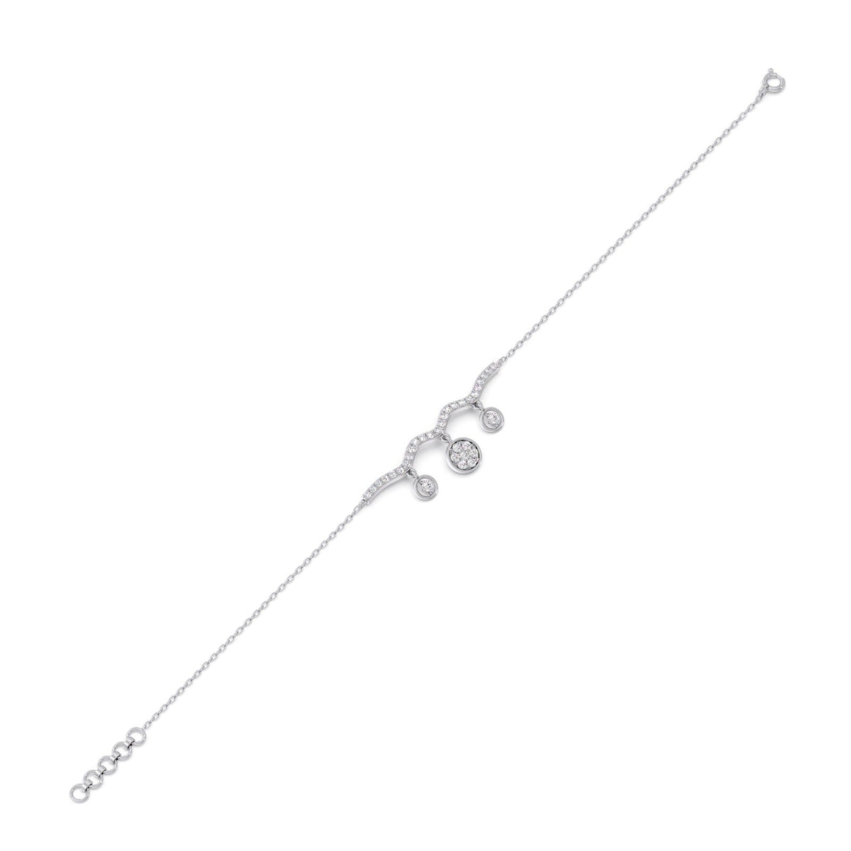 Curve Twilight Chain Bracelet