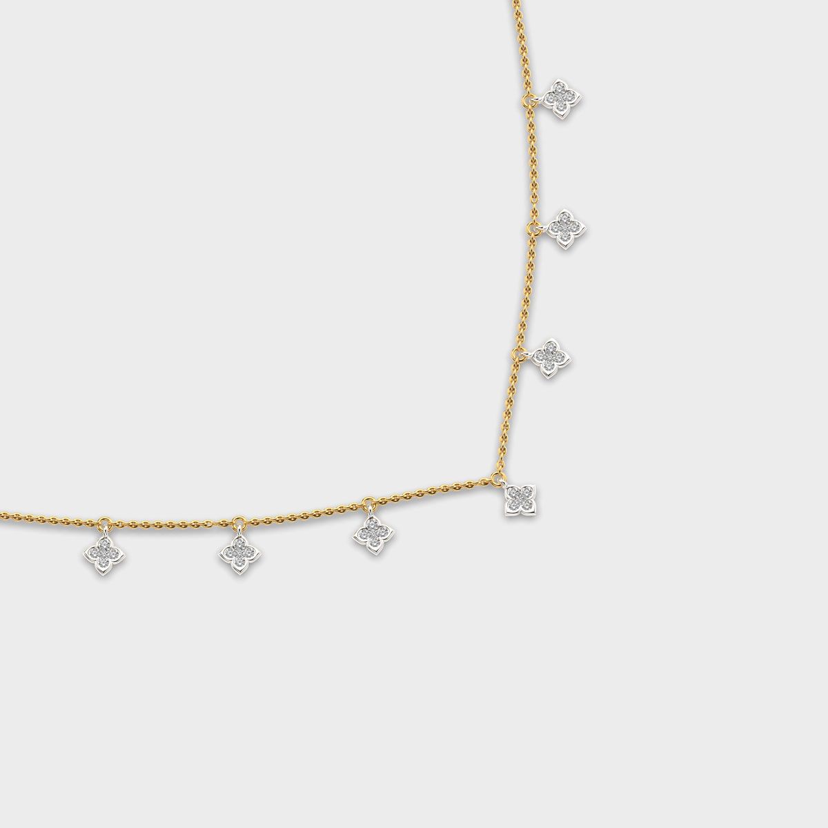 Constellation of Winter Diamond Necklace