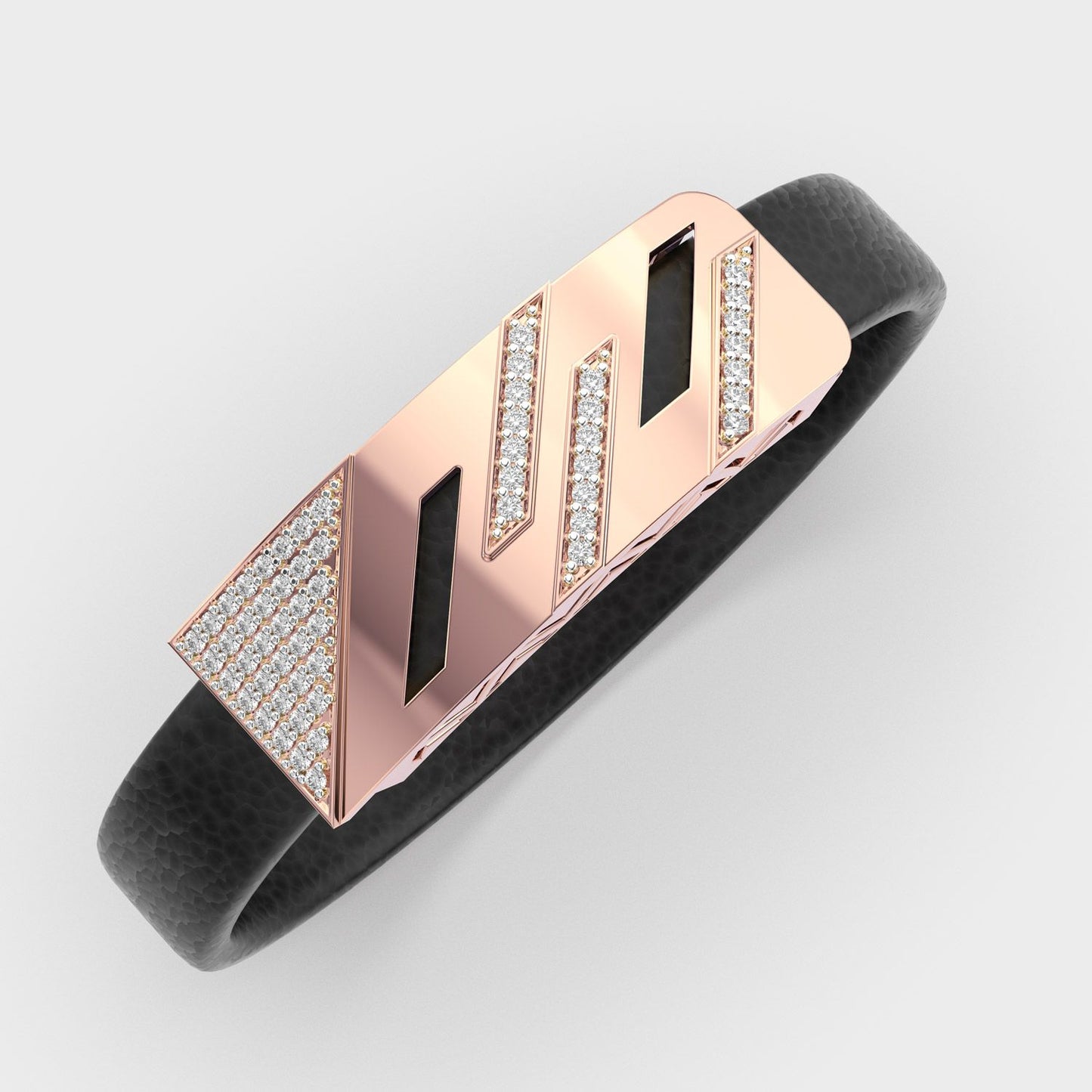 Black Beauty Diamond Bracelet For Men