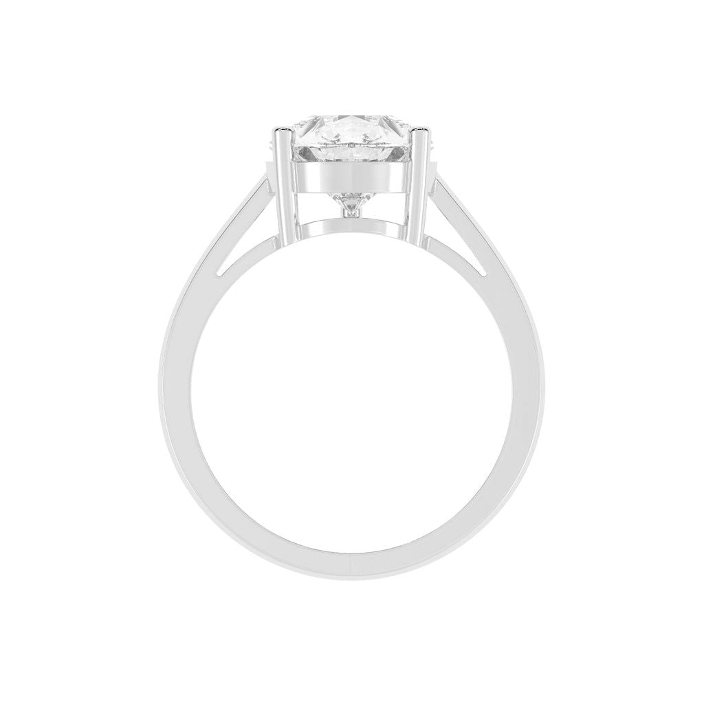 Elysia Pear Diamond Ring