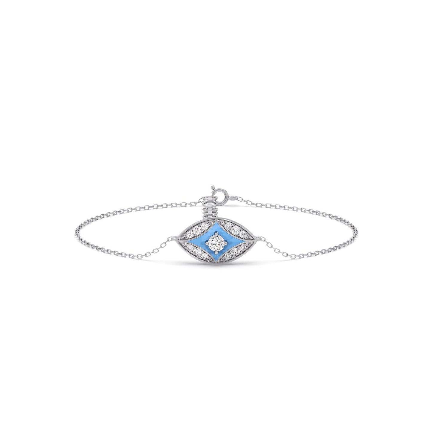 Cotton Candy Skyline Diamond Bracelet