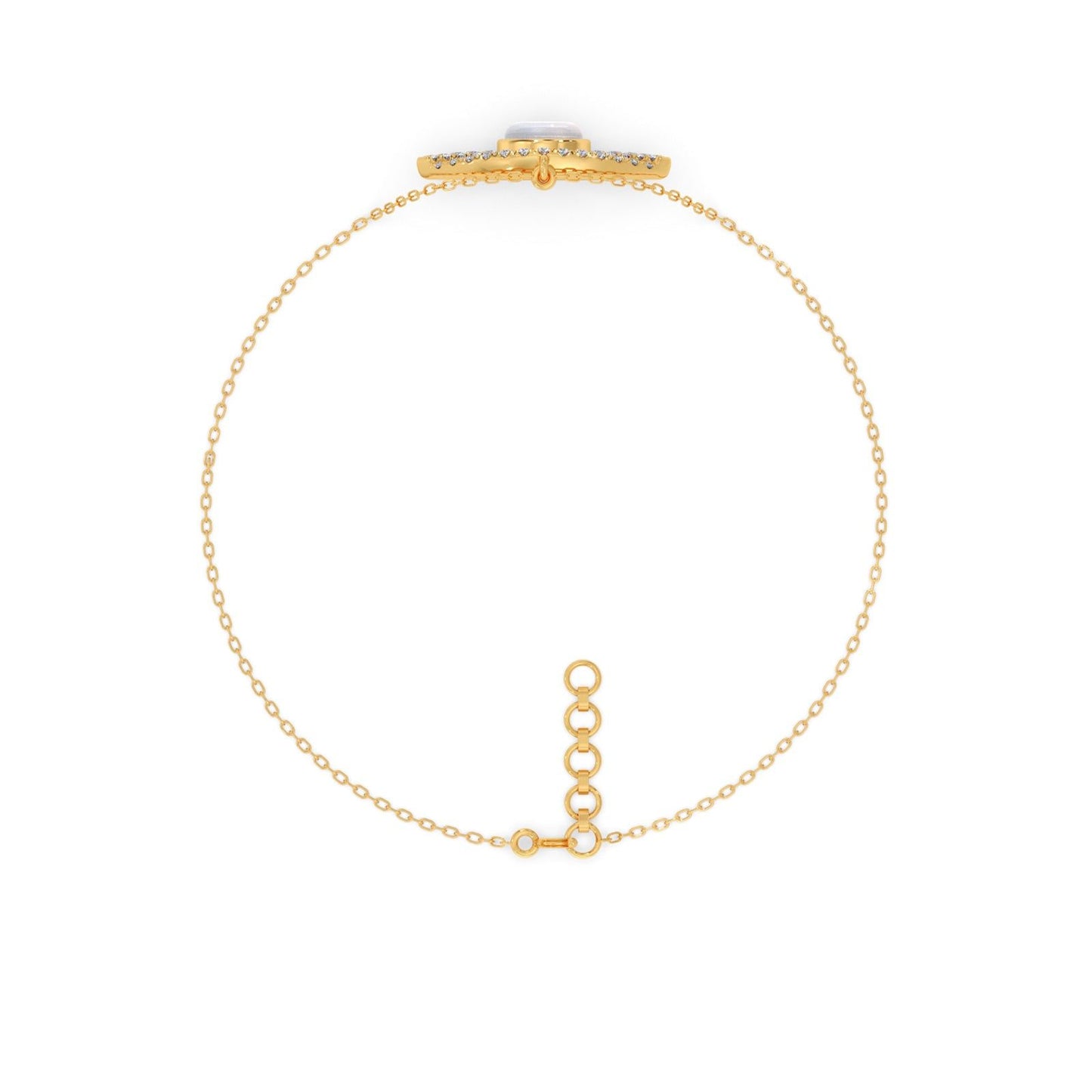 The Marquee Evil Eye Diamond Bracelet