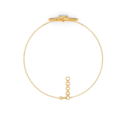 The Marquee Evil Eye Diamond Bracelet