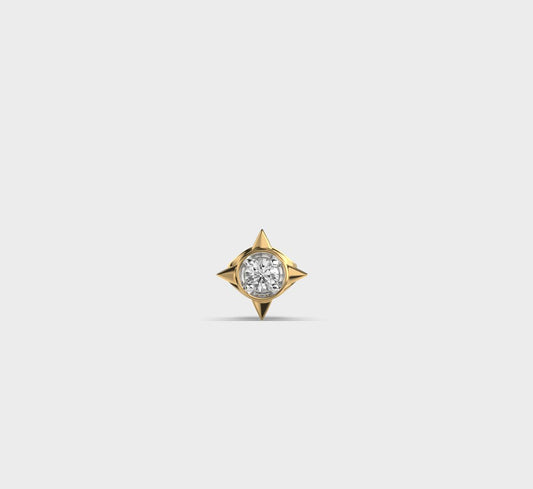 Titan Eye Diamond Stud