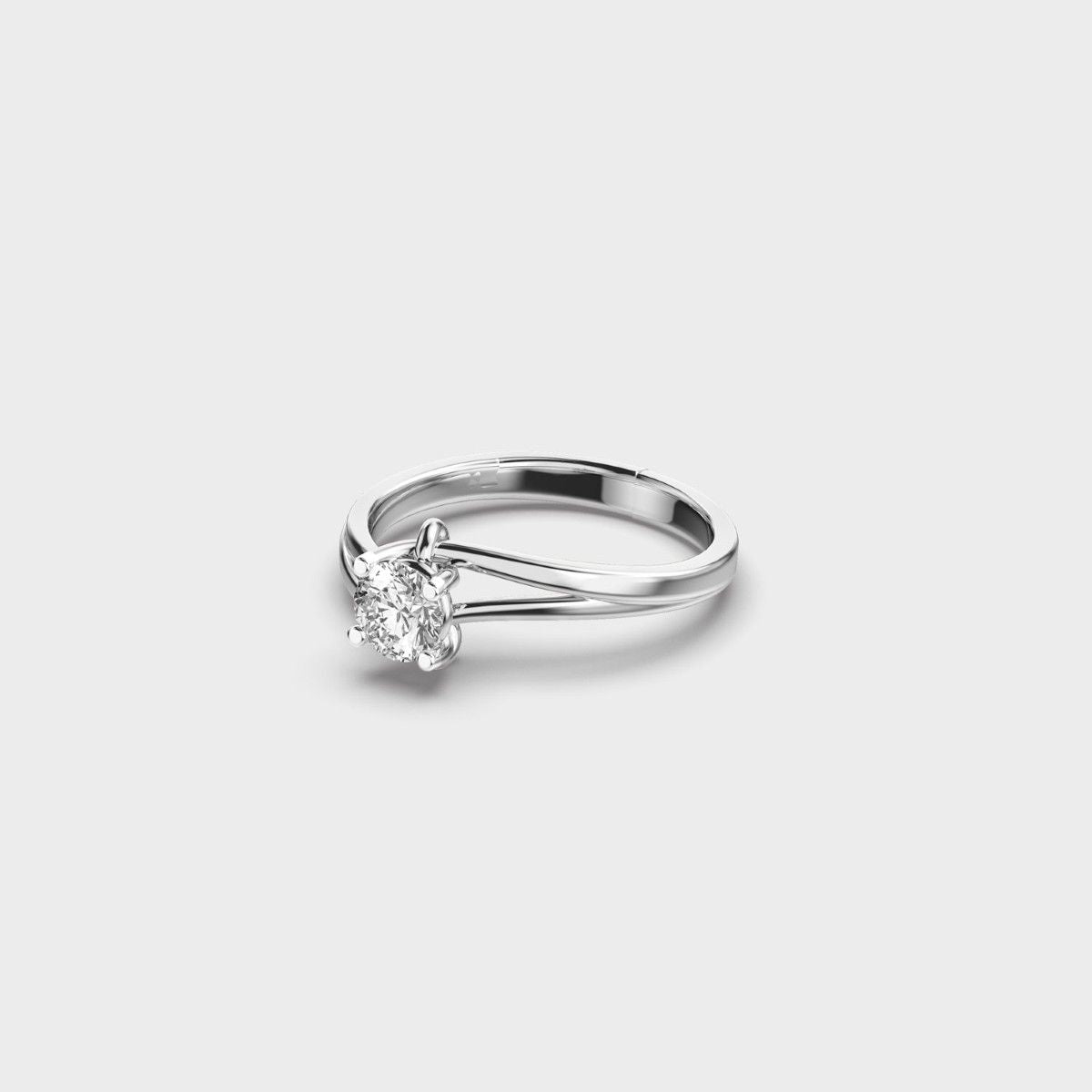Casey Round Diamond Ring - View 11
