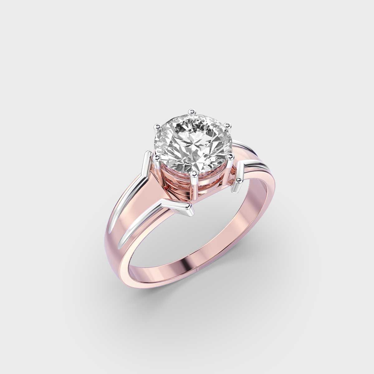 Gleaming Sun Diamond Ring For Men - View 3