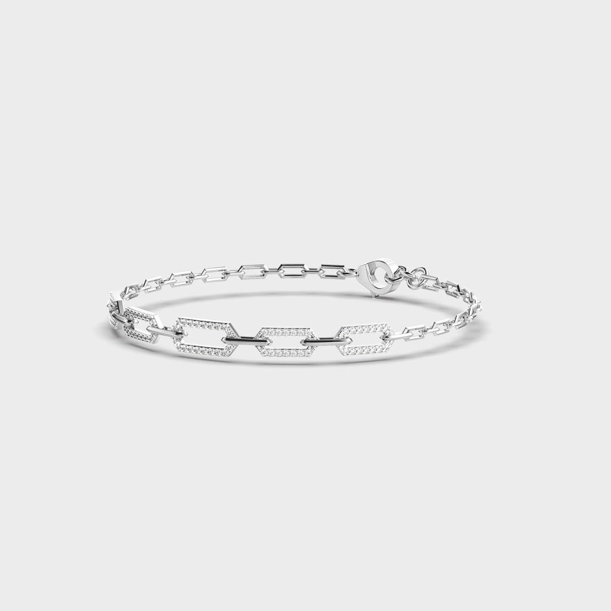 Linking In Love Diamond Bracelet