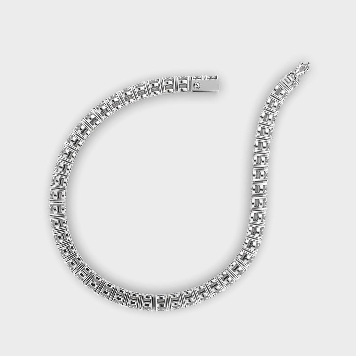 Minimal Diamond Tennis Bracelet