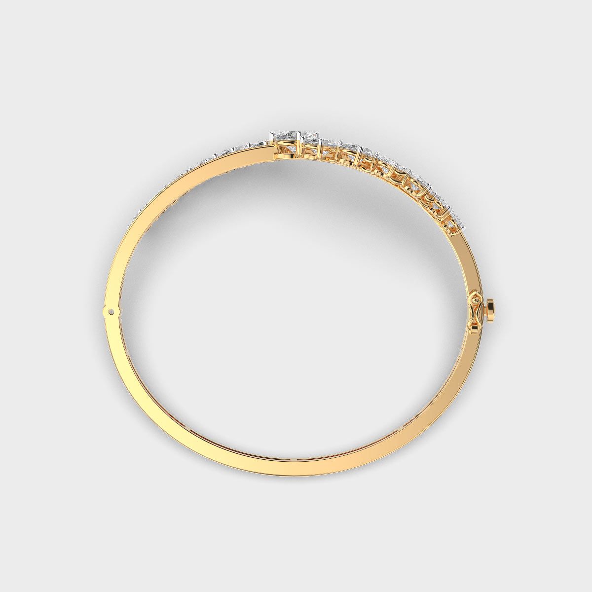 Pretty Twist Diamond Bracelet