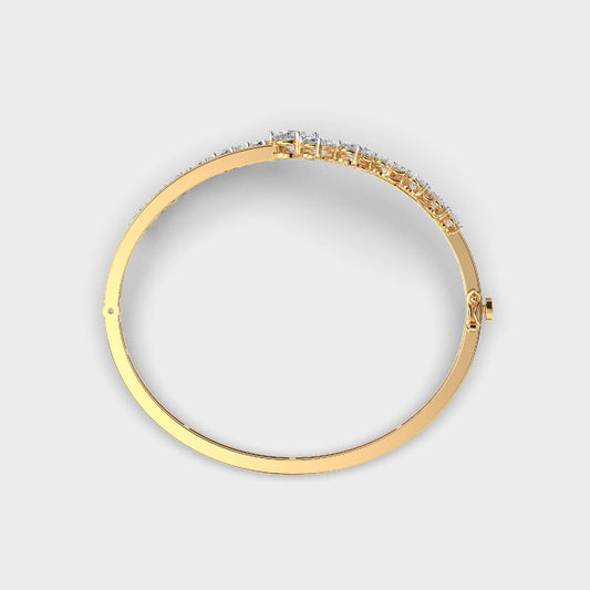 Pretty Twist Diamond Bracelet