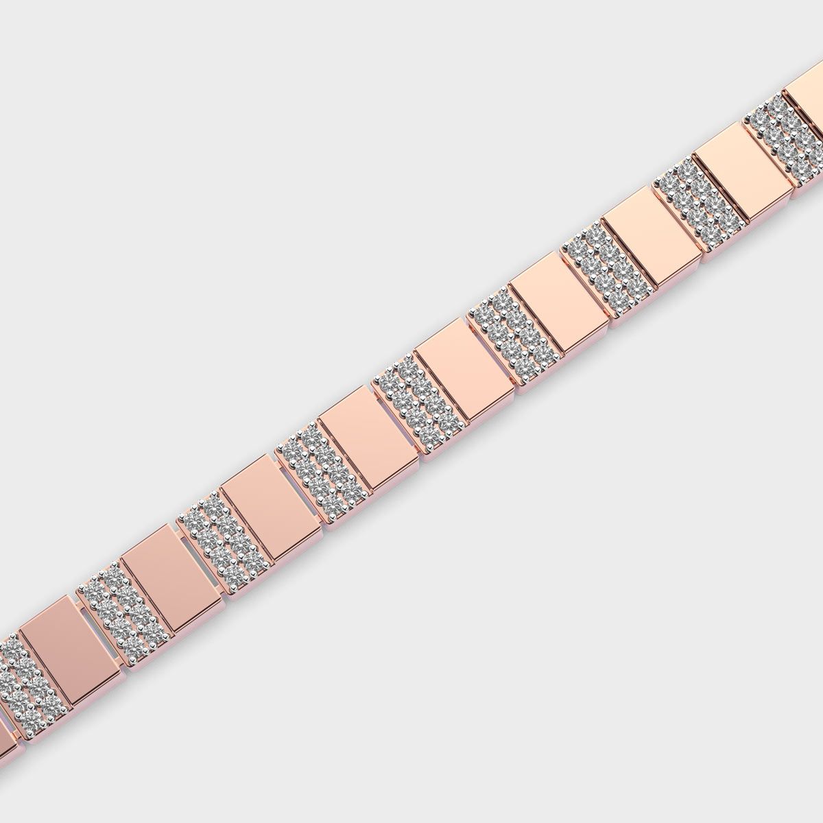 Men's Timeless Charm Diamond  Bracelet