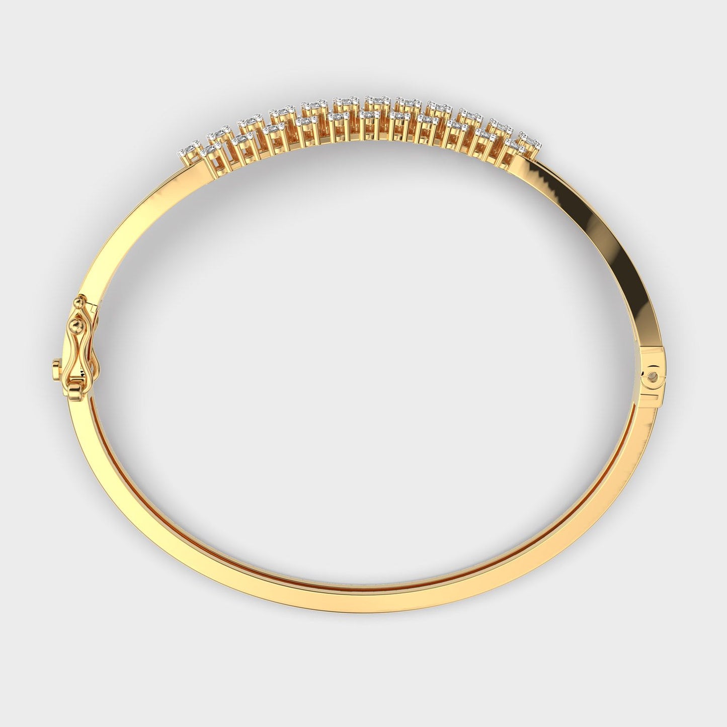 Serenade Wave Glam Diamond Bracelet