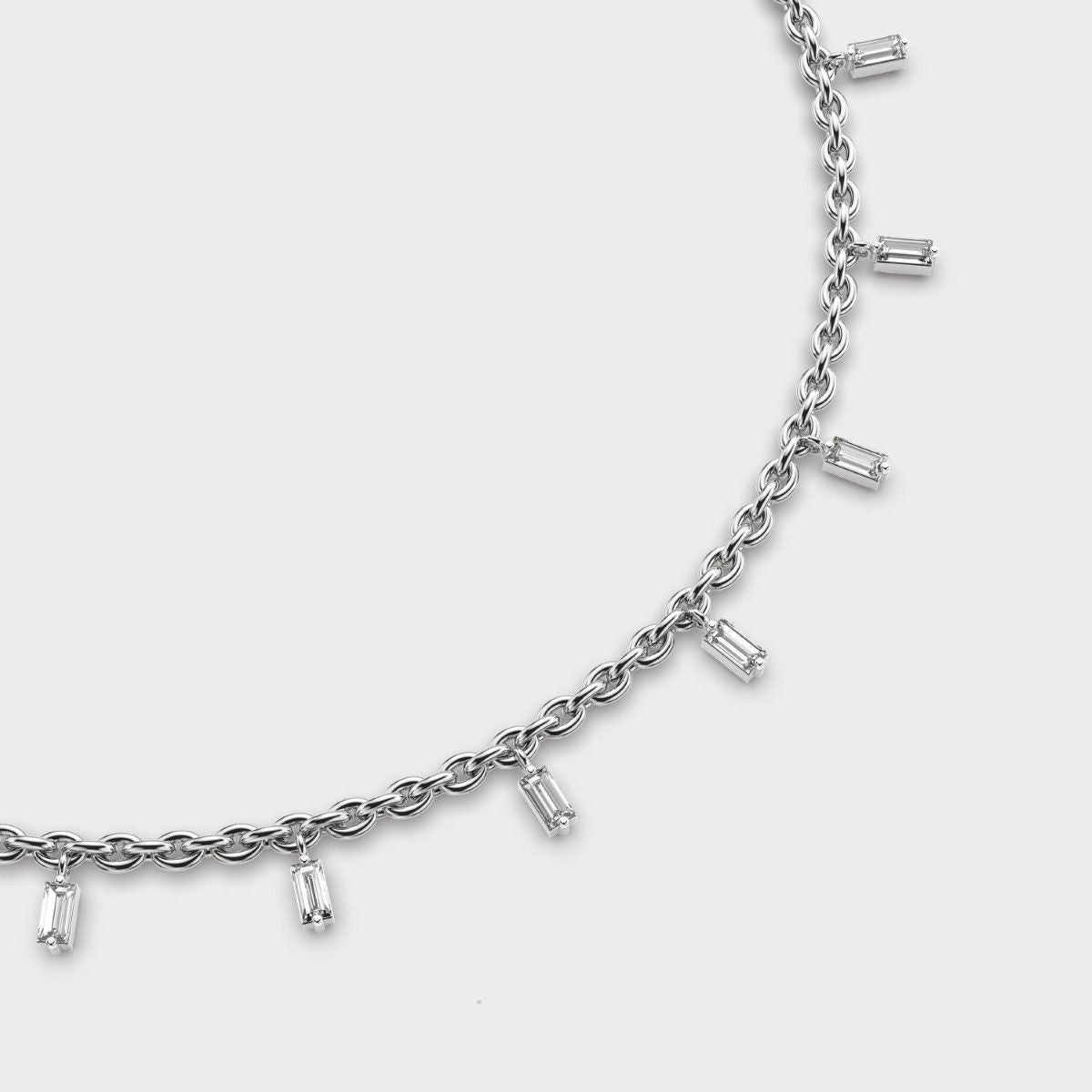 Golded Thread Diamond Bracelet