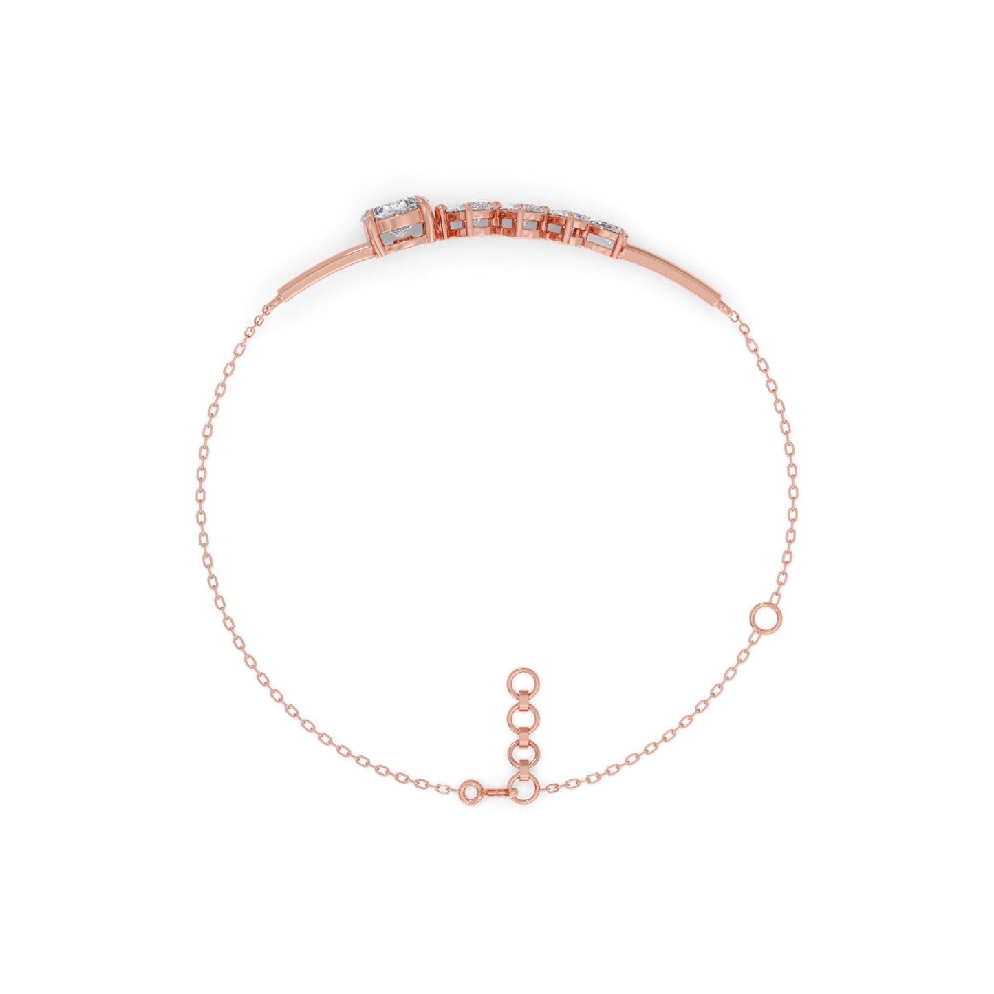 Portuguese Pear Trail Chain Bracelet