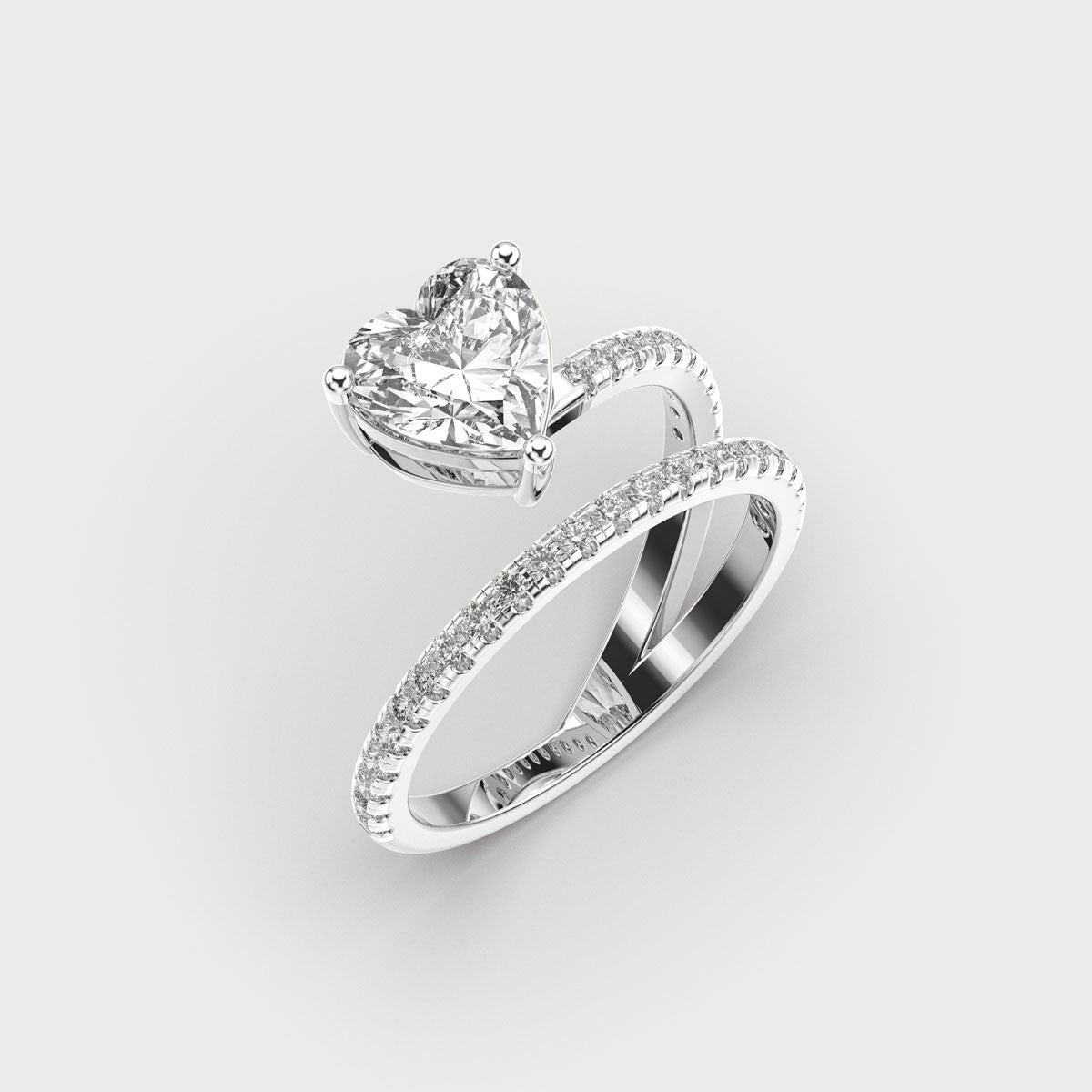My Dazzling Sweetheart Diamond Ring - View 22