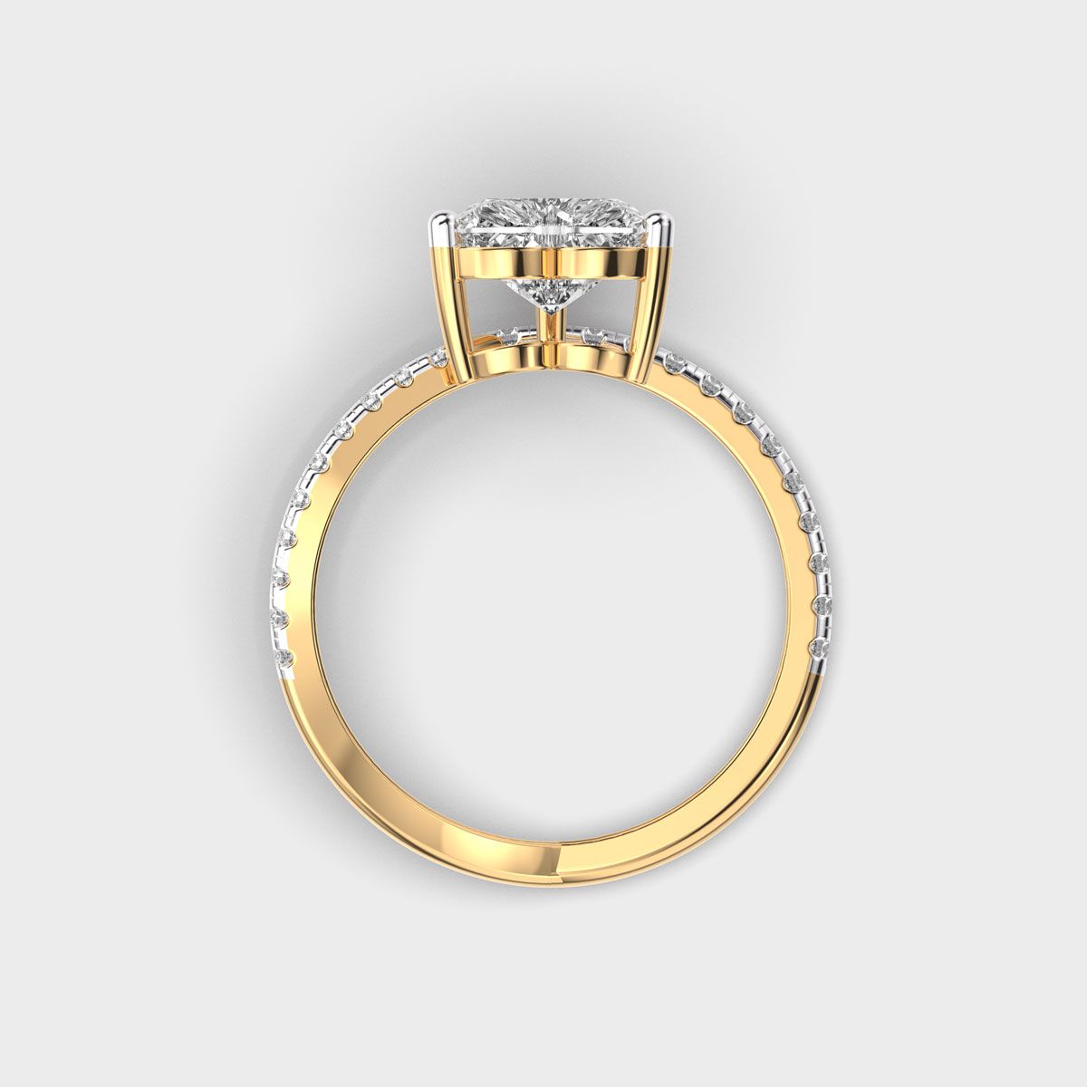 My Dazzling Sweetheart Diamond Ring - View 4