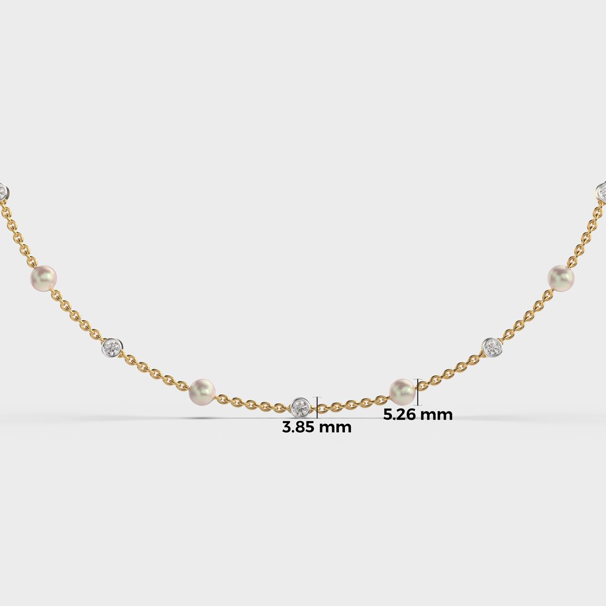 Elegant Pearl and Diamond Necklace