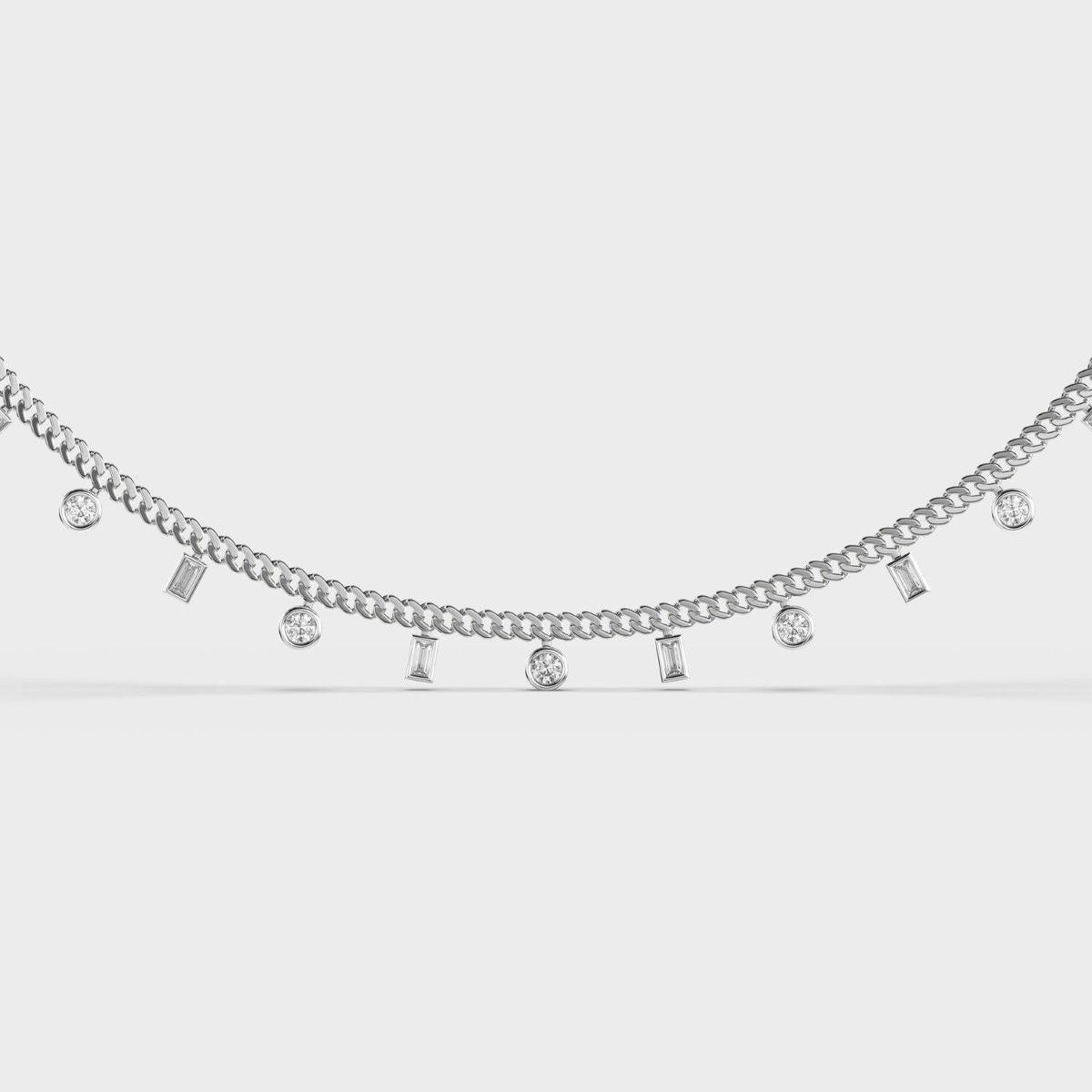 Minimal Elise Diamond Necklace