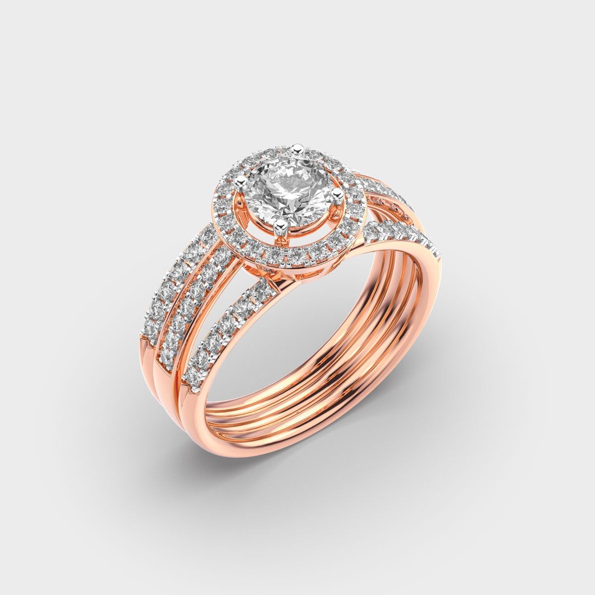 Clarion Orb Diamond Ring - View 9