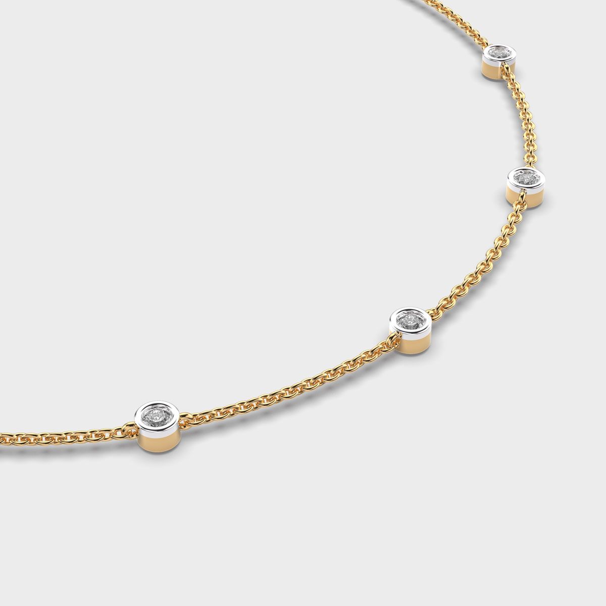 Diamond Chain Necklace