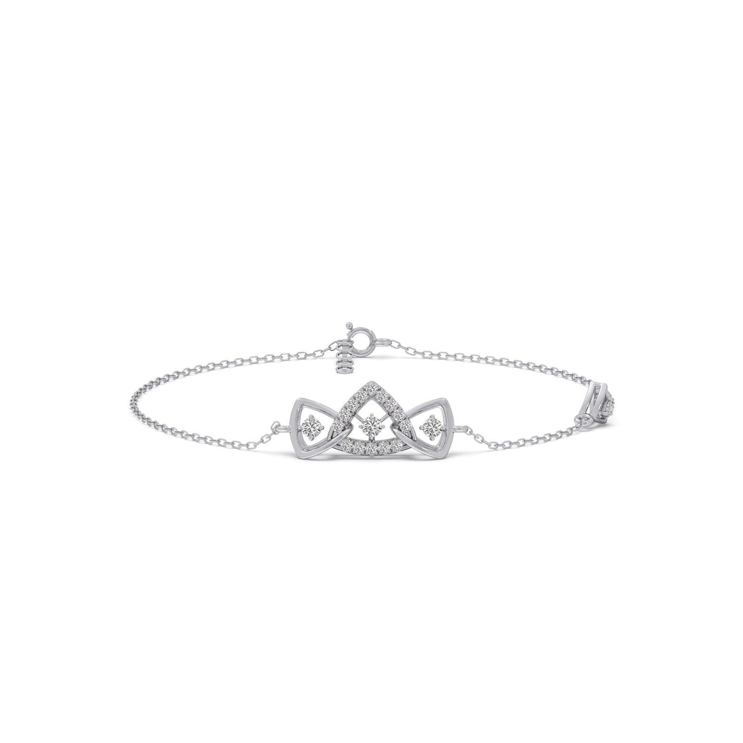 Trilink Chain Bracelet