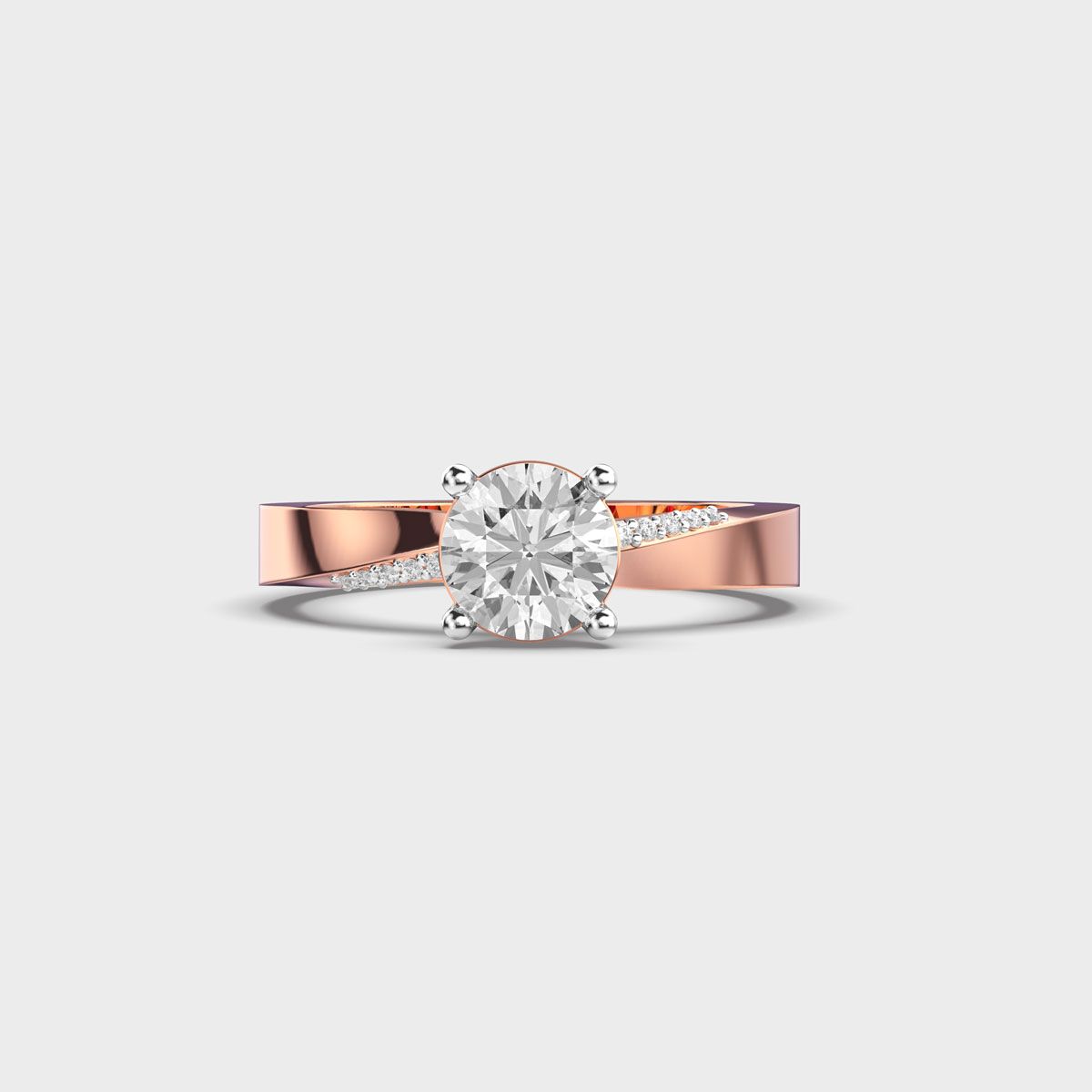 Romance Keepsake Couple Diamond Ring - View 6